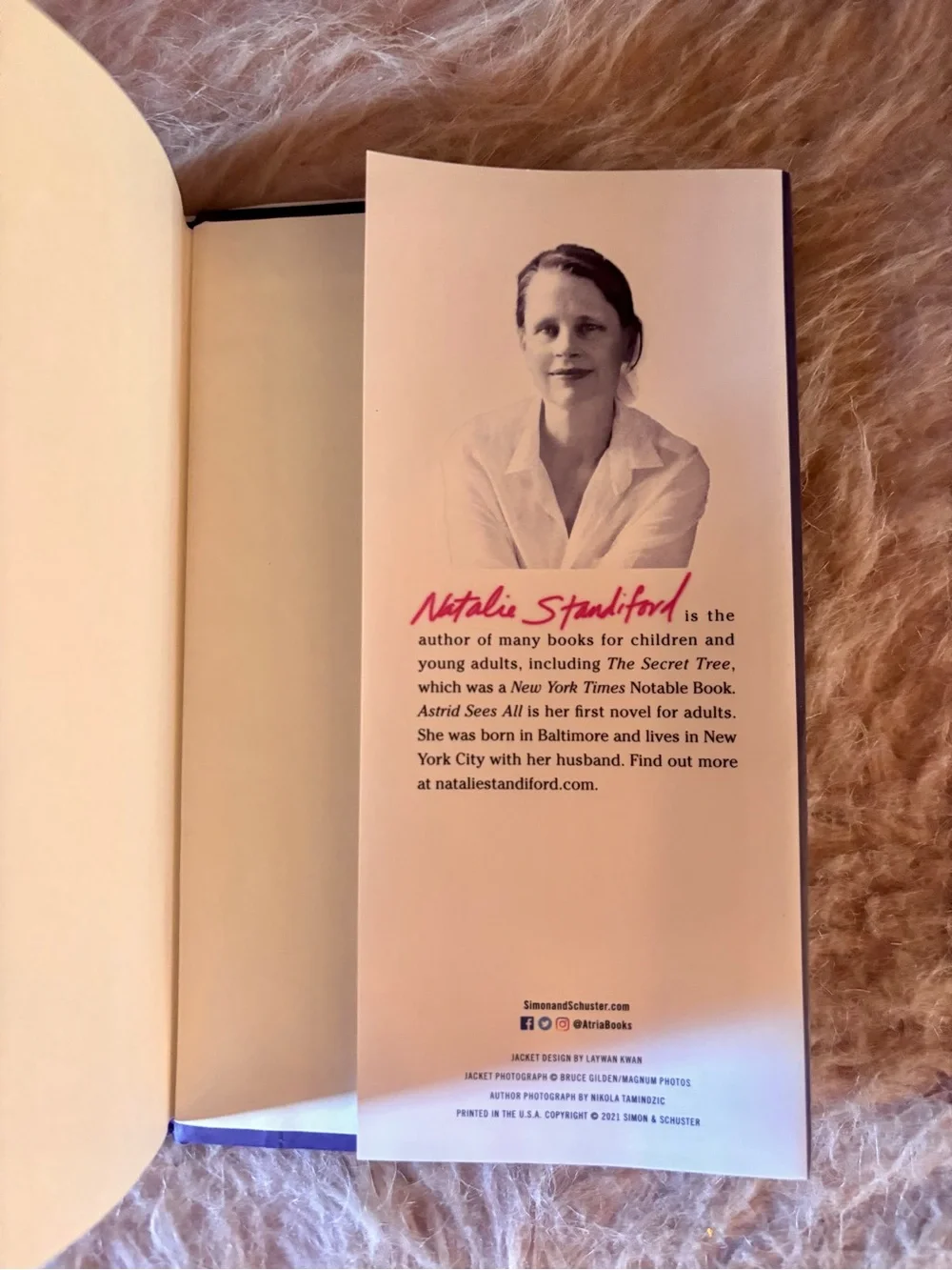 Astrid Sees All hardcover novel by Natalie Standiford